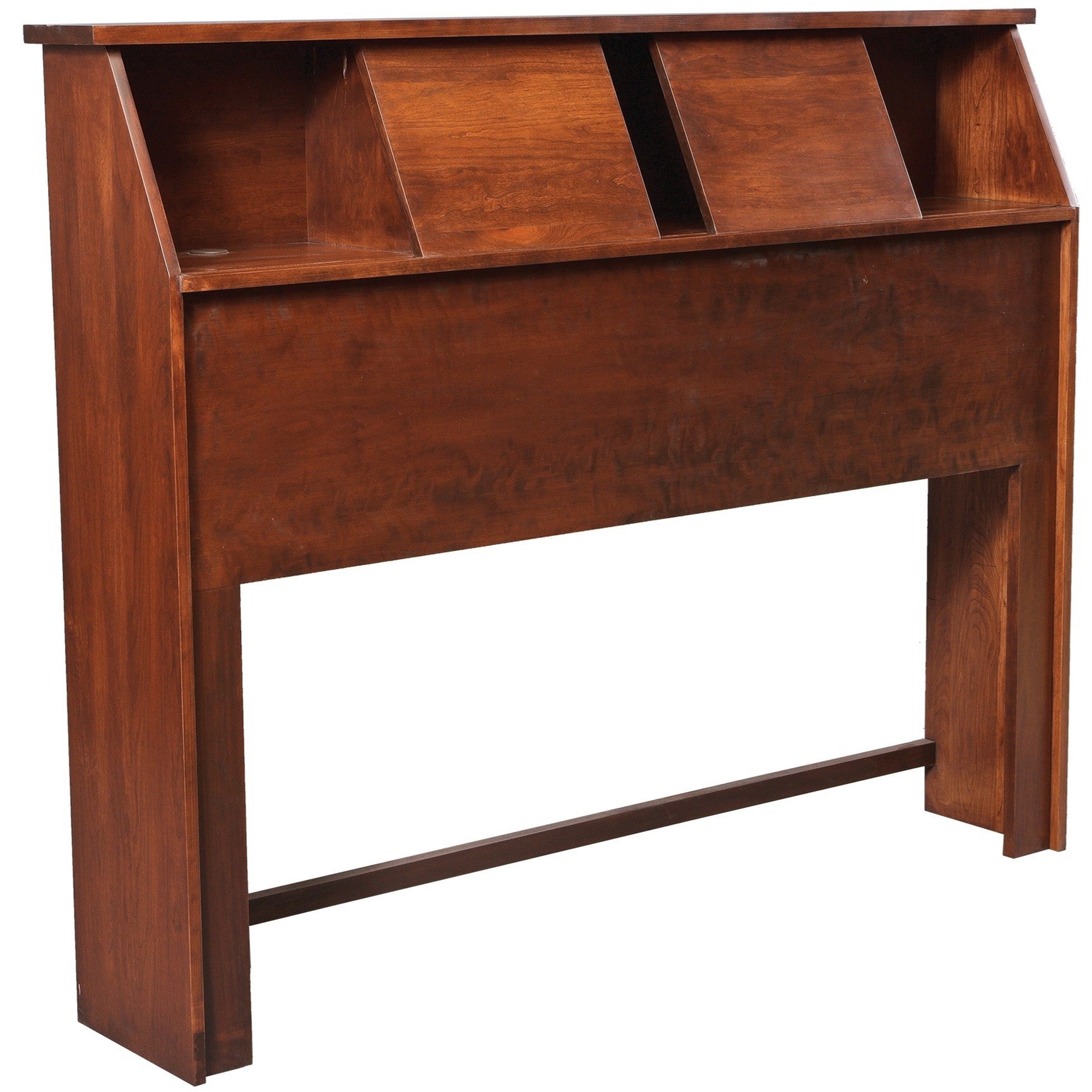 Daniel s Amish Elegance 30 3543 Queen Bookcase Headboard with 2